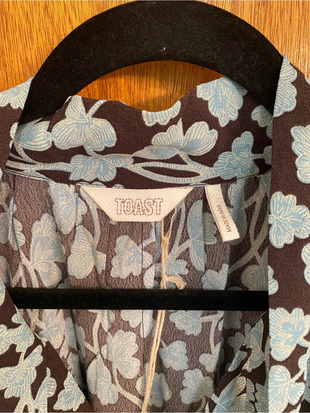 TOAST Bryn Tie Neck Dress XL - Picture 5 of 8